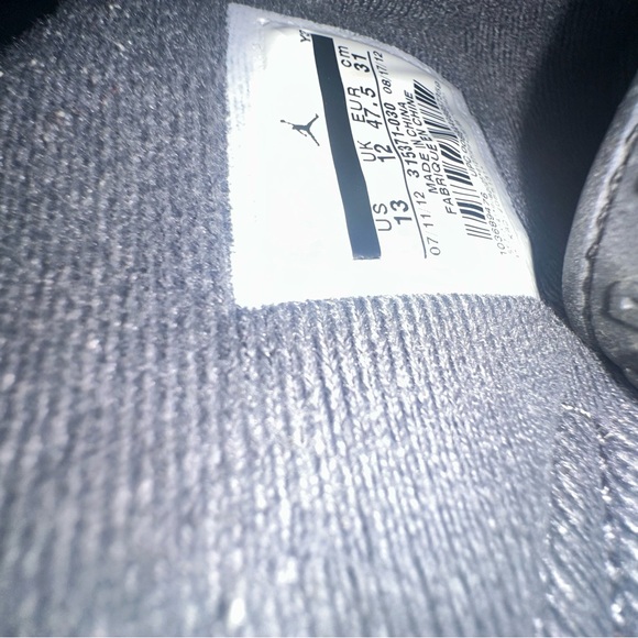 Air Jordan Spizike High Top Sneaker Black University Gold Men's sz 13 - Picture 7 of 15